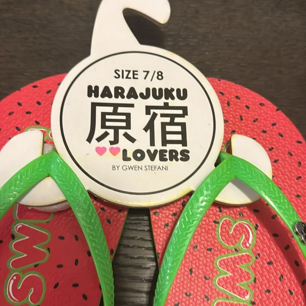 Hara Juku strawberry flip flops - Picture 4 of 6